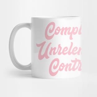 Jonah Hill Merch Complete Unrelenting Control Mug